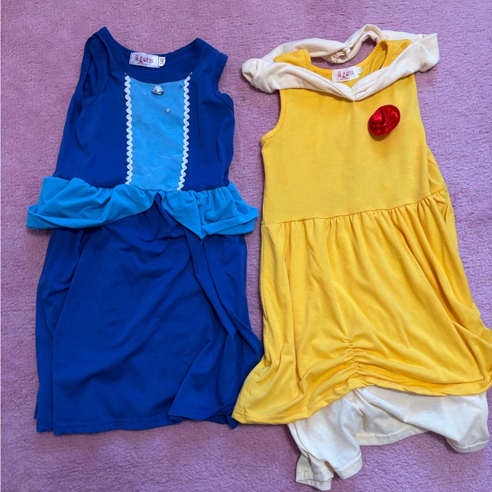 Lilytots Cinderella and Belle dresses (8/10)
